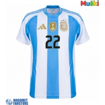 Argentina Lautaro Martinez #22 Domaci Dres Copa America 2024 Kratak Rukav